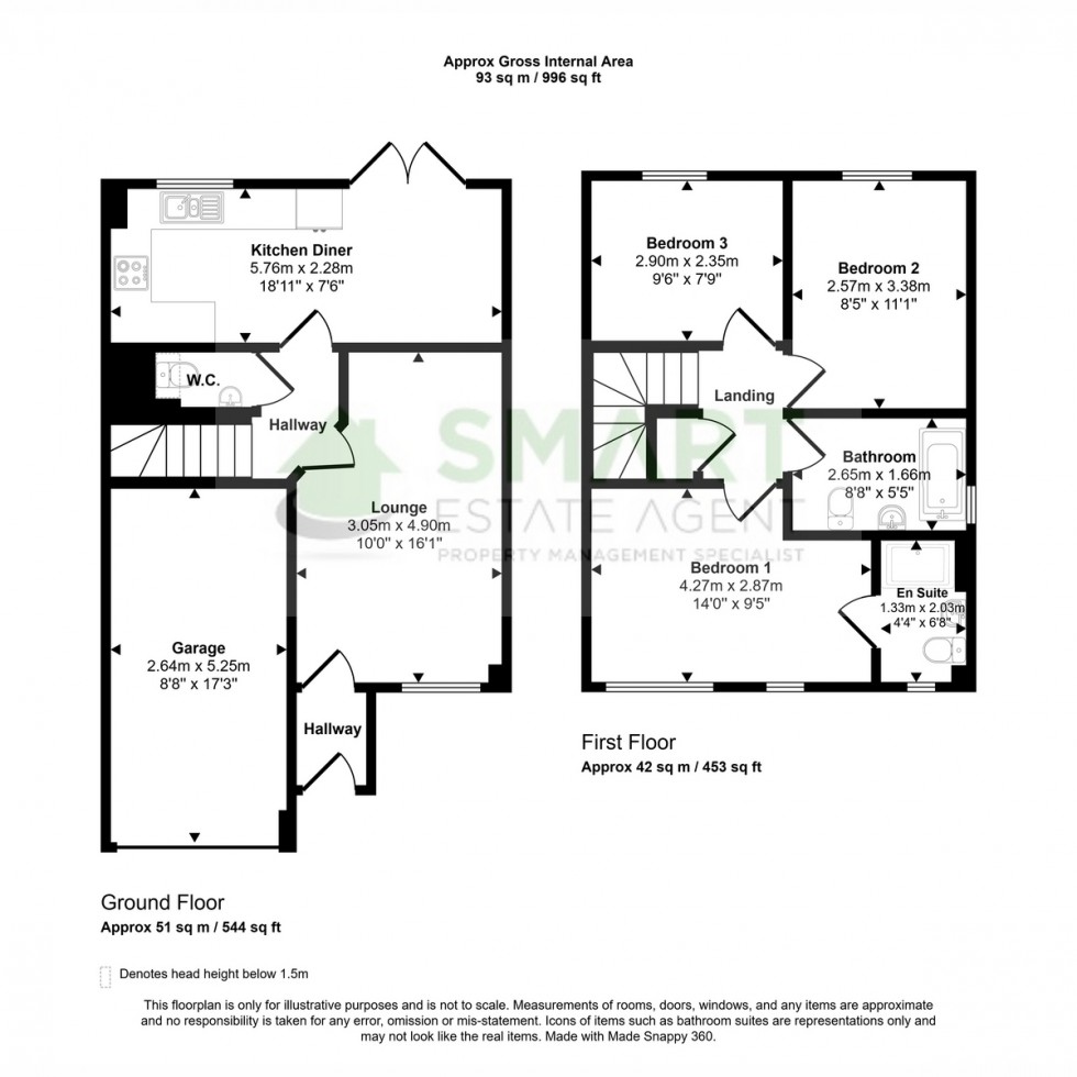 Floorplan for Sweet Chestnut, Exeter, EX5