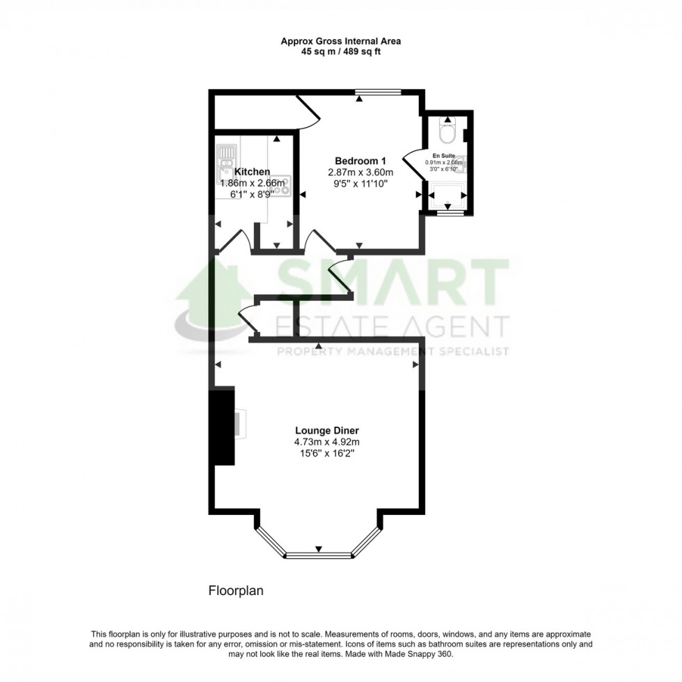 Floorplan for Blackall Road, Exeter, EX4