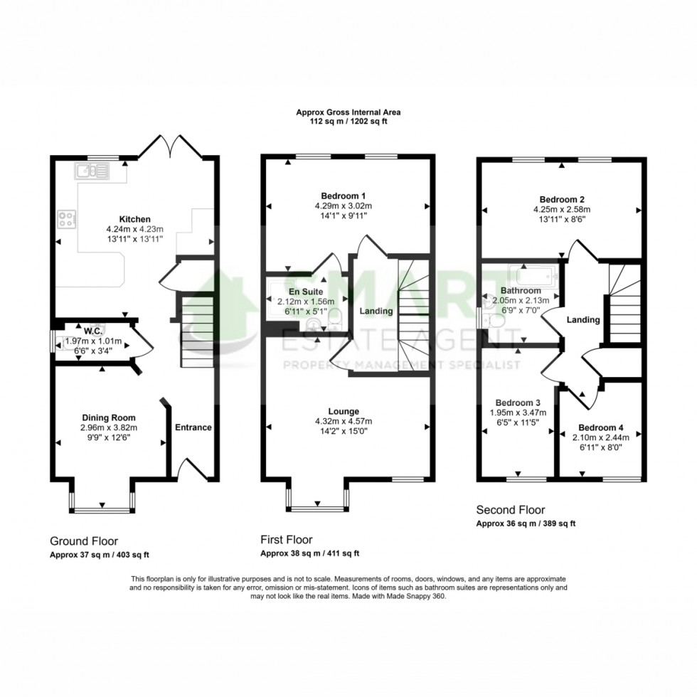 Floorplan for Jack Sadler Way, Exeter, EX2